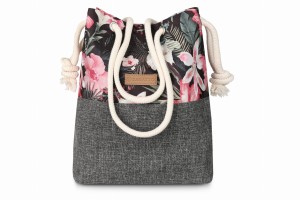 Torebka damska w kwiaty ZG667